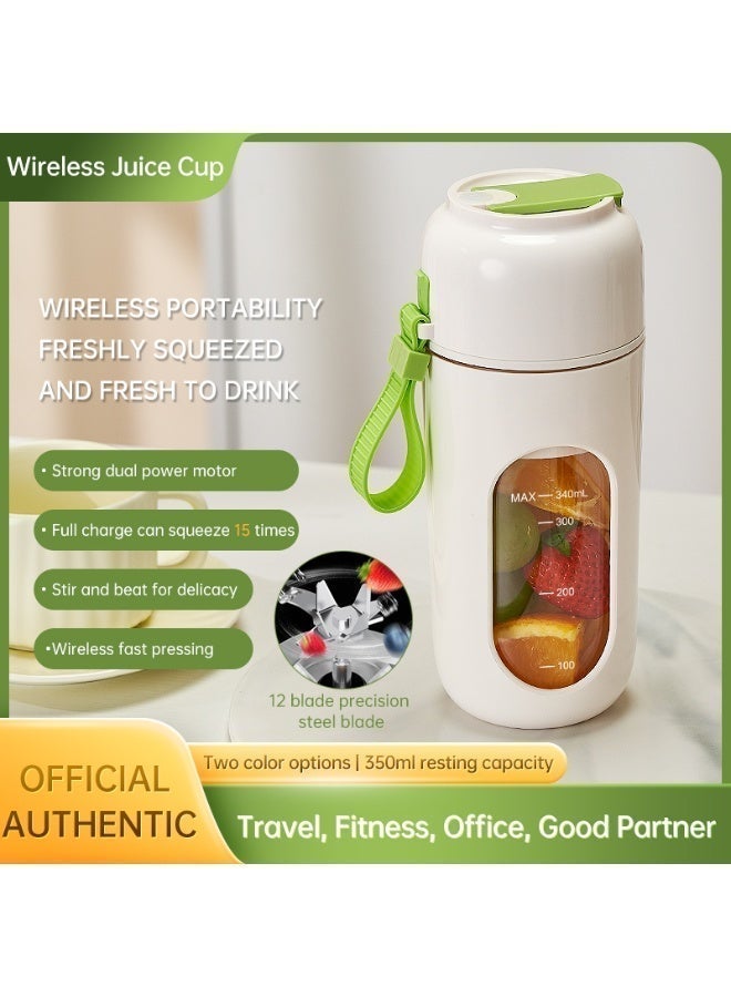 Interstella Portable Mini Blender 340ml, 60W USB-C Smoothie Maker with High-Speed Blades, BPA-Free Personal Juicer for Travel, Gym & Home - Image 3